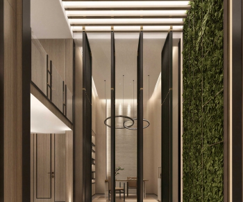 Japanese Style Hallway-ID:218568096