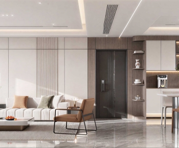 Modern A Living Room-ID:796804907