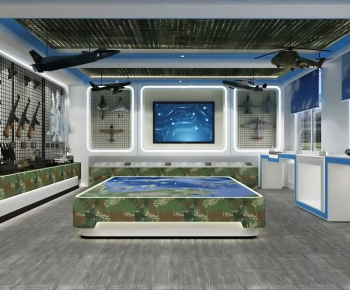 Modern Exhibition Hall-ID:419996987