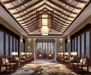 New Chinese Style Reception Room-ID:321806919