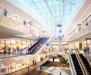 Modern Shopping Mall-ID:991338974