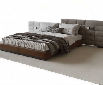 Modern Double Bed-ID:167530066