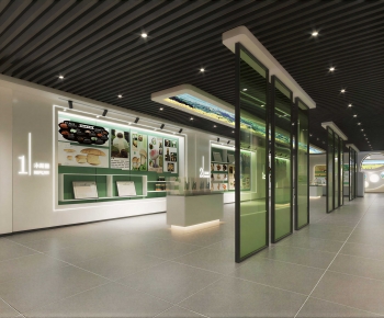 Modern Exhibition Hall-ID:572272062