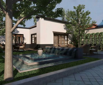 Modern Courtyard/landscape-ID:474612959