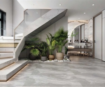 Nordic Style Stairwell-ID:854938035