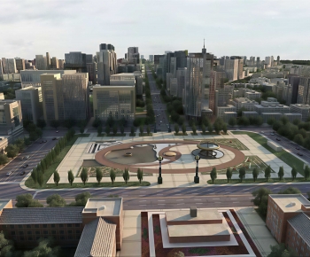 Modern Architectural Bird's-eye View Planning-ID:193448074