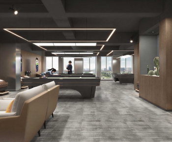 Modern Billiard Room-ID:911227945