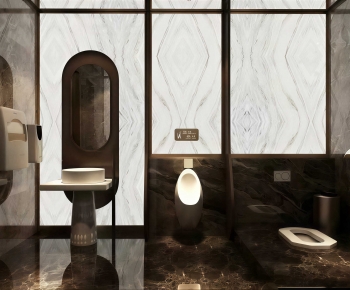 Modern Public Toilet-ID:789696934