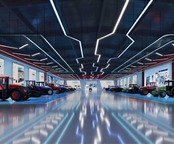 Modern Exhibition Hall-ID:271625044