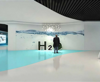 Modern Exhibition Hall-ID:695060013