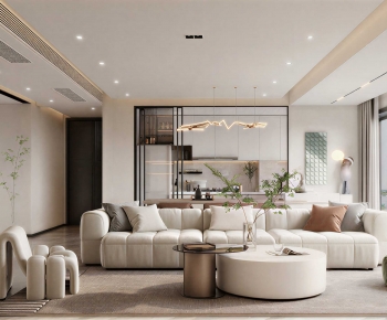 Modern A Living Room-ID:822388892