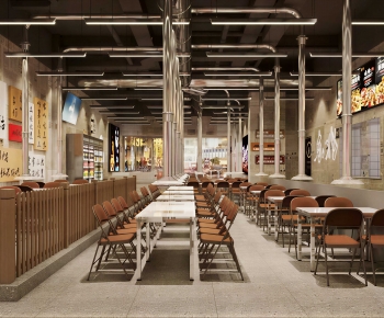 Industrial Style Restaurant-ID:319080423