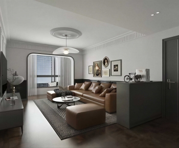 Modern A Living Room-ID:563774115