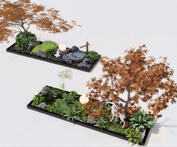 Japanese Style Plant Landscaping-ID:205138927