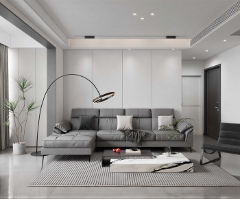 Modern A Living Room-ID:582647091