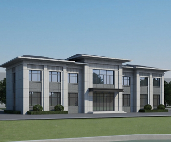 New Chinese Style Appearance Of Commercial Building-ID:752218019