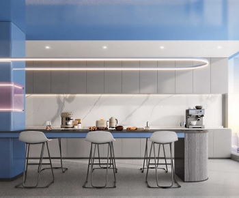 Modern Office Tea Room-ID:680434943