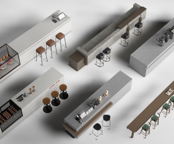 Modern Counter Bar-ID:418582926