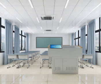 Modern School Classrooms-ID:405713082