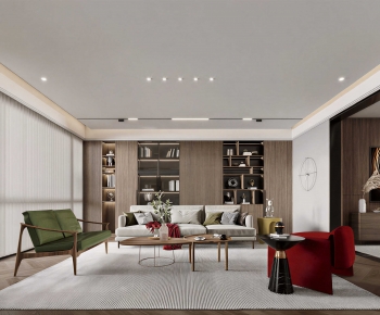 Modern A Living Room-ID:267308001