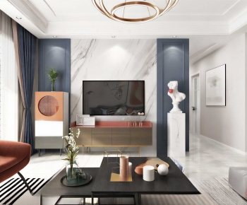 Modern A Living Room-ID:107929942