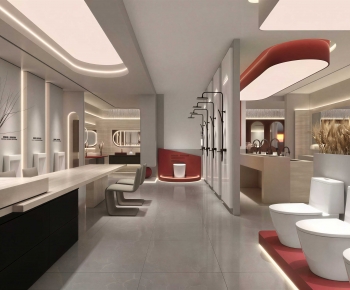 Modern Public Toilet-ID:906785968