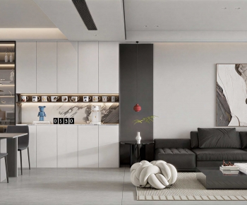 Modern A Living Room-ID:803175934