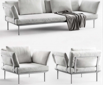 Modern Three-seat Sofa-ID:535495046