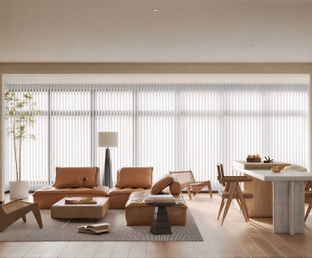 Modern A Living Room-ID:439949075