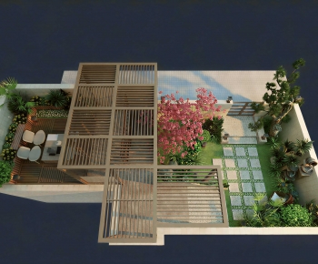 Modern Courtyard/landscape-ID:715894943