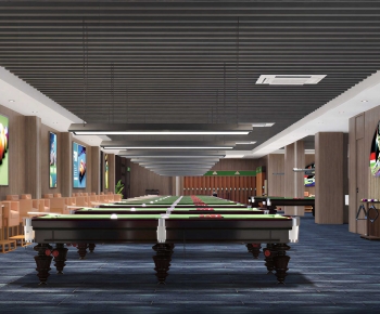 Modern Billiard Room-ID:684967049