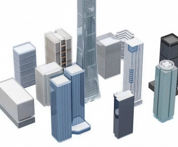 Modern Appearance Of Commercial Building-ID:408216004