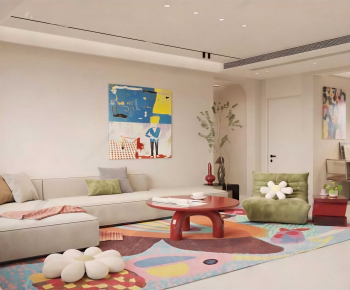 Modern A Living Room-ID:816152102