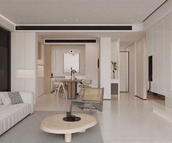 Modern A Living Room-ID:992377043