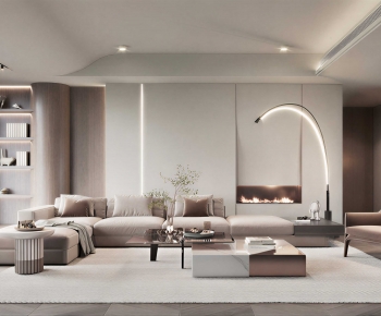 Modern A Living Room-ID:263340006