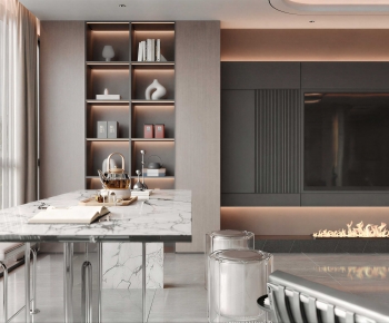 Modern A Living Room-ID:262664085