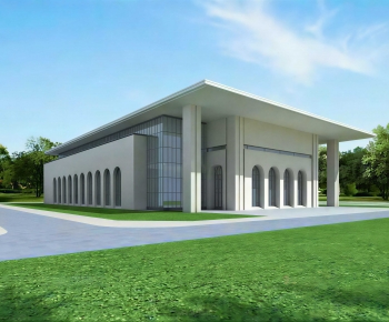 New Chinese Style School Building-ID:278867019