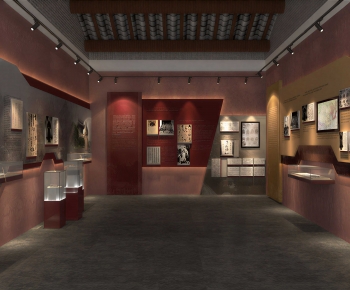 Modern Exhibition Hall-ID:695017105