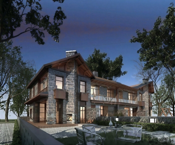 Modern Residential Building-ID:867940908