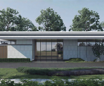 Modern Appearance Of Commercial Building-ID:349359999