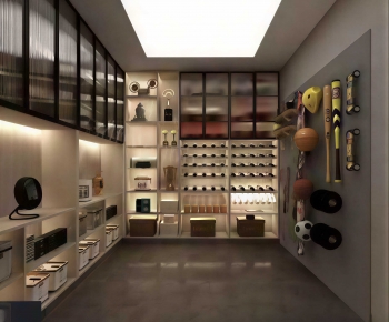 Modern Exhibition Hall-ID:564395903