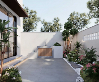 Modern Courtyard/landscape-ID:575723897