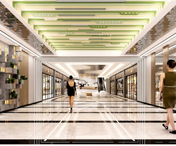 Modern Shopping Mall-ID:407488117