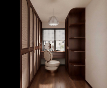 Modern Clothes Storage Area-ID:916959059