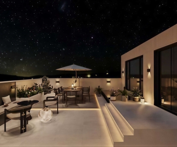 Modern Courtyard/landscape-ID:774085045