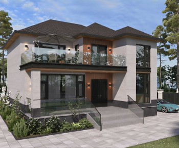 Modern Detached Villa-ID:863064054