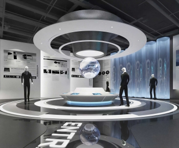 Modern Exhibition Hall-ID:152281051