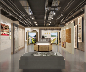 Modern Exhibition Hall-ID:241919048