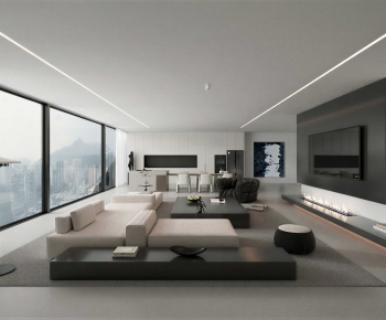 Modern A Living Room-ID:426914933