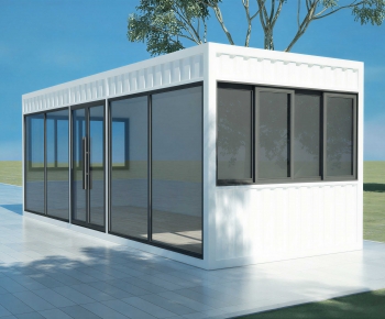 Modern Appearance Of Commercial Building-ID:562680969